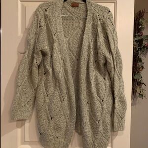 POL Heather Beige Women's Cardigan